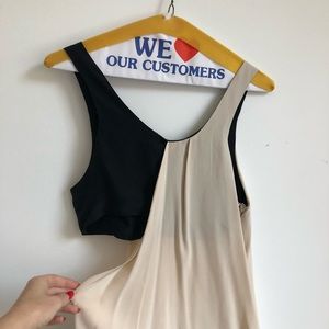 Nomia 2 Asymmetrical Dress Black/Blush